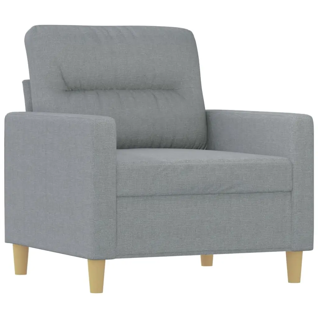 2-Seater Sofa Dark Gray 55.1 Inch Fabric Modern Living Room Couch