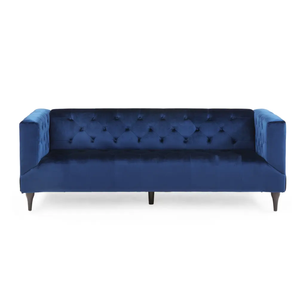 3 Seater Sofa Blue Material 3 Seat Living Room Furniture nh-cloudhouse