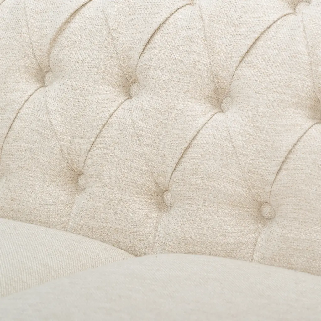 Sofa 3 Seater Beige Material Comfortable Living Room Couch nh-inmax