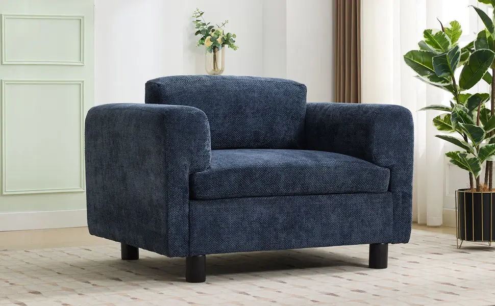 Modern Oversized Armchair Comfy Accent Chair Single Sofa Living Room bed best