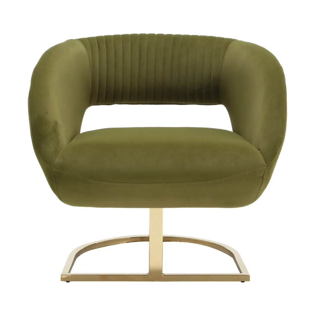 Coolmore Upholstered Tufted Living Room Chair Textured Linen Material house hold-w1588