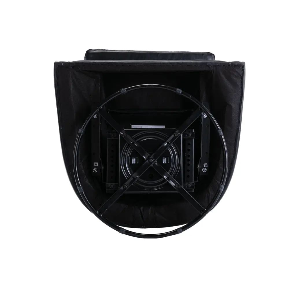 Coolmore Swivel Chair Living Room Black Metallic Finish jiada furniture