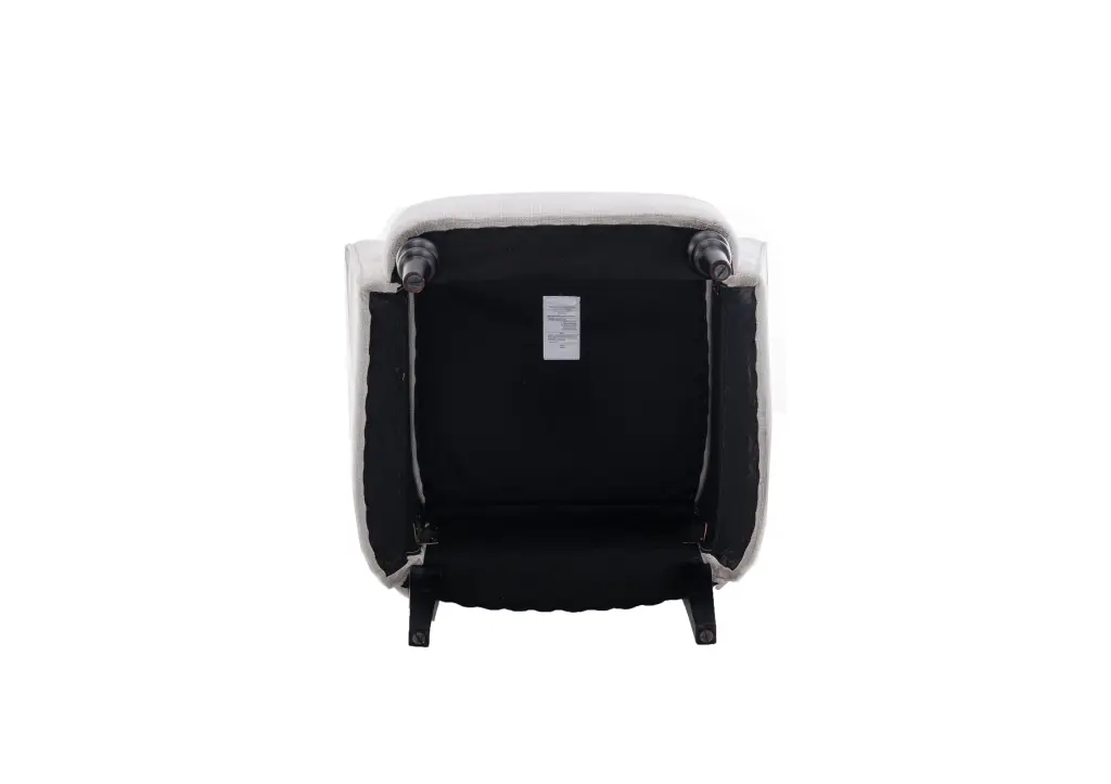 Armchair Modern Accent Sofa Chair Linen Surface Leisure Chair Living Room lesscasa