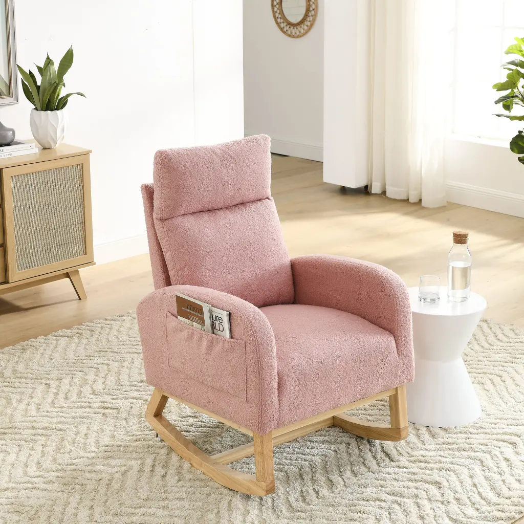 Welike 27.6 Inch Modern Accent High Backrest Living Room Lounge Armchair welike furniture