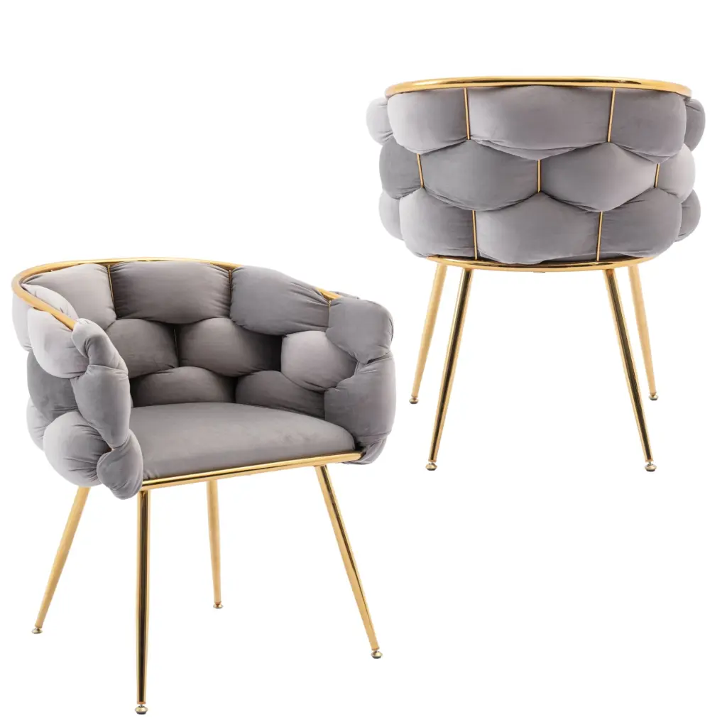 Premium Modern Velvet Single Sofa Chair Bedroom Lazy Leisure zen zone