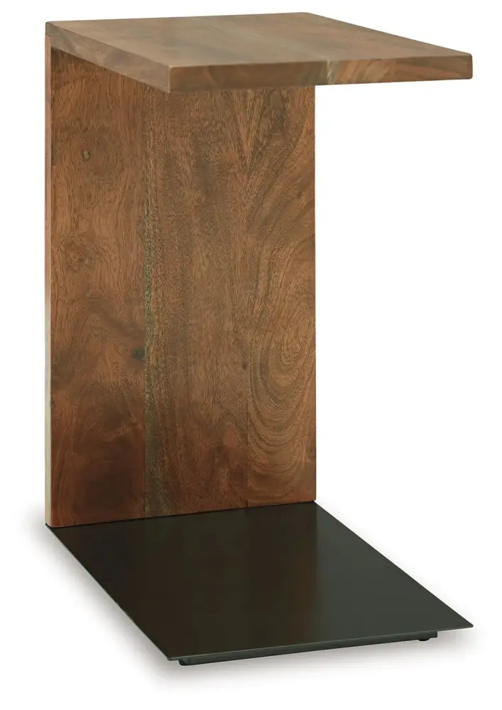 Wimshaw - Accent Table - Brown / Jet-black