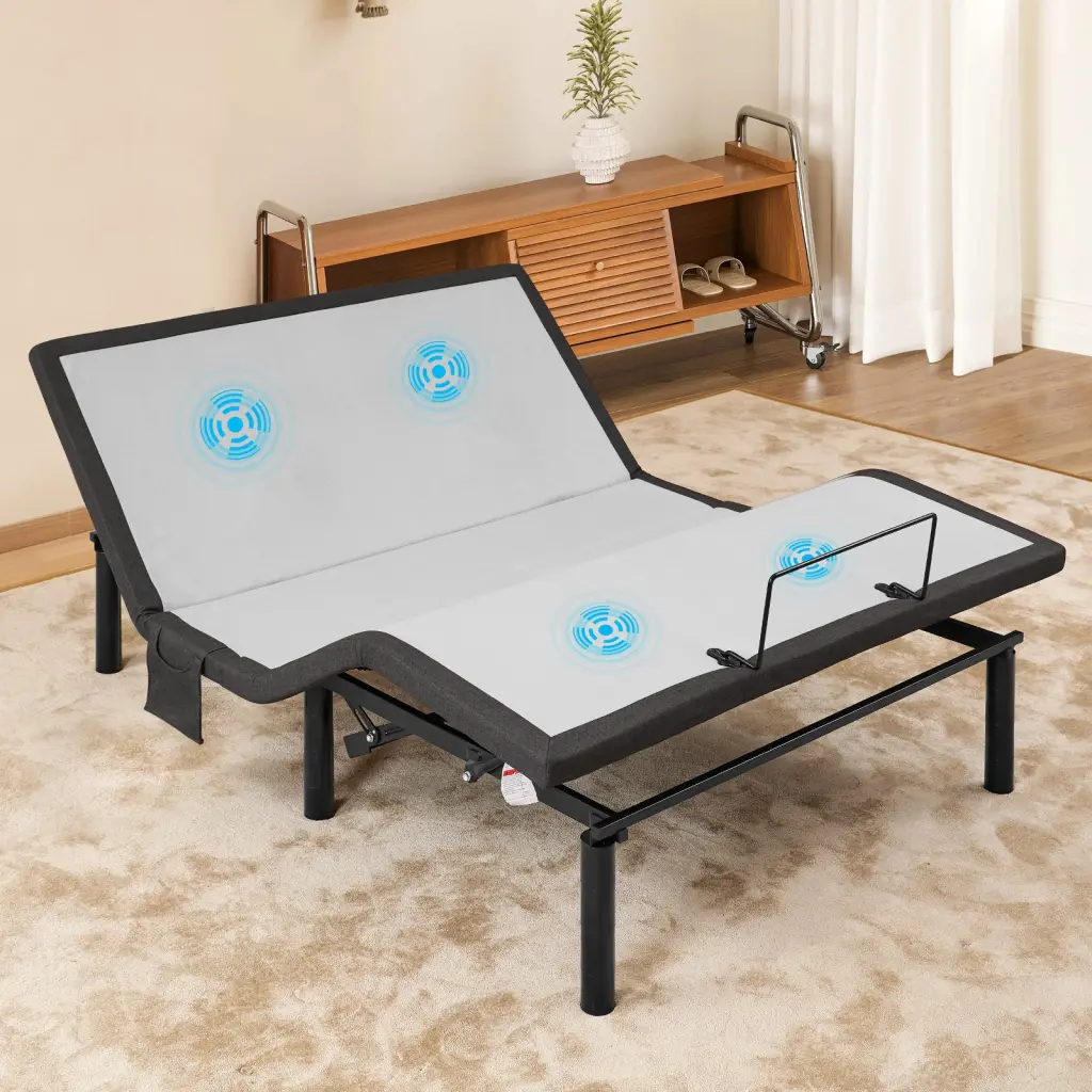 Comfort Fit Queen Dimensions Customizable Bed Zero Gravity Base Stress Management kbd tech