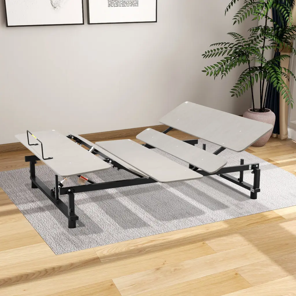 Electric Comfort Fit Customizable Bed Base Queen Dimensions Independent Head And Foot Adjustable kbd tech
