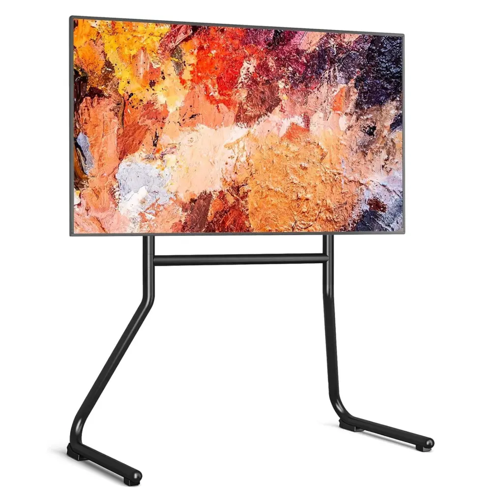 CodYinFI Floor TV Stand 60-86 Inch TVs - Height Adjustable Heavy Duty Entertainment Center Cable Management