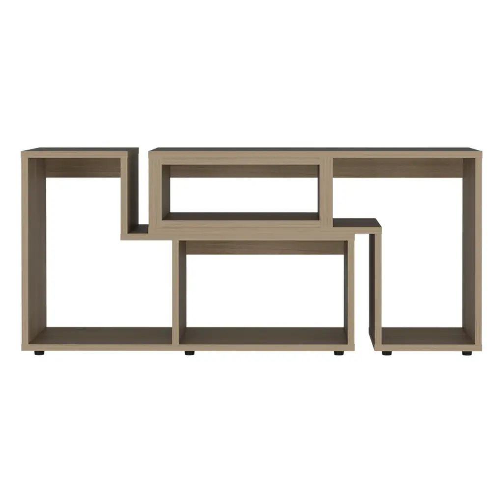 Extendable TV Stand Houston Living Room Light Pine Beige 50-59 Inches treevol furniture