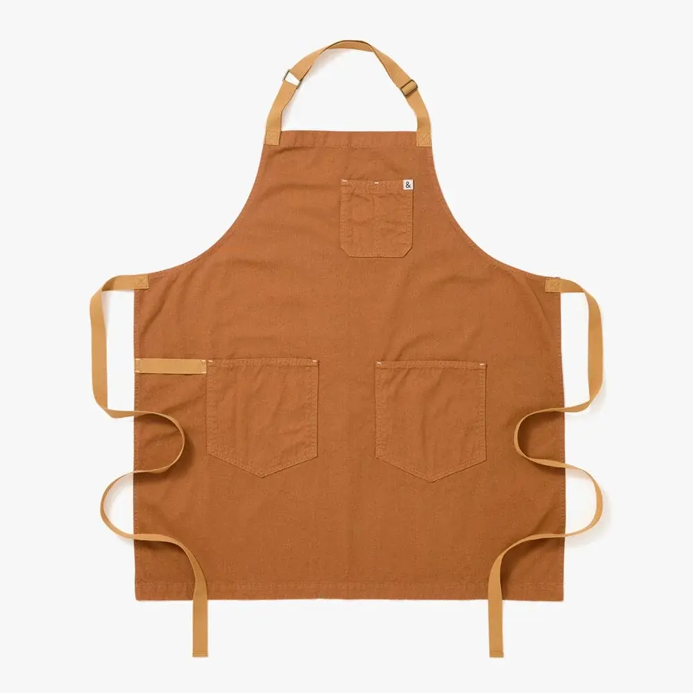 Essential Apron - Terracotta Brown