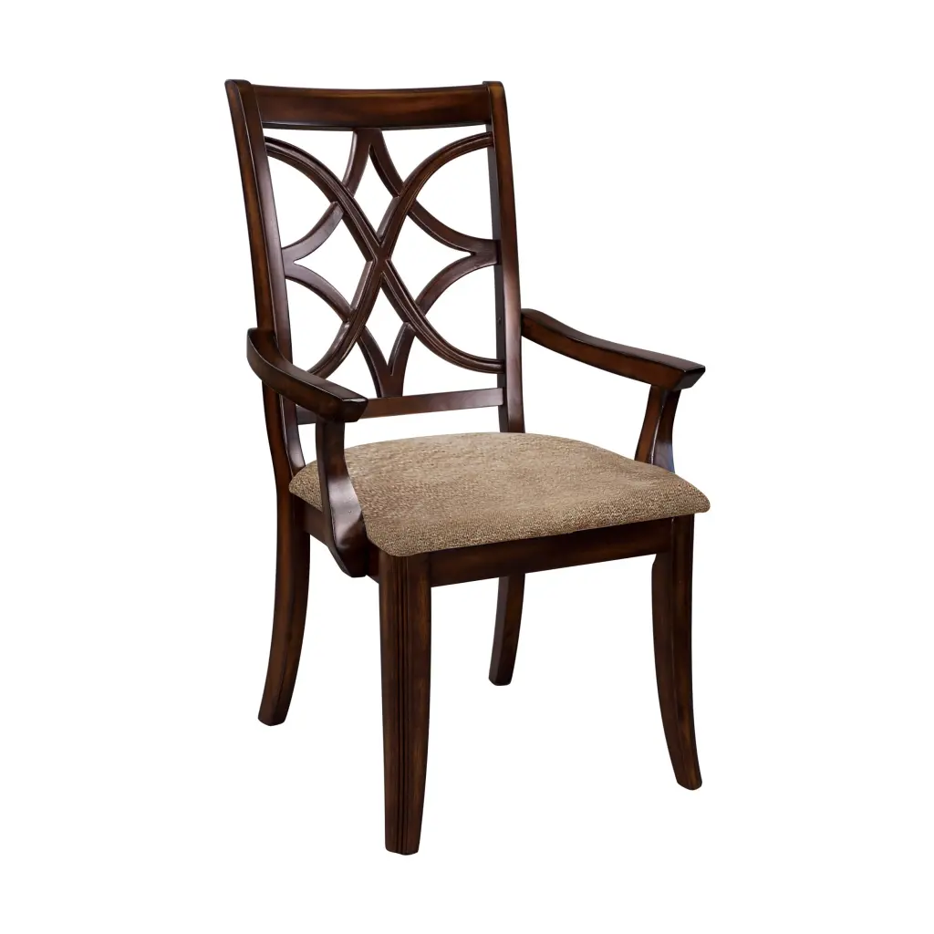 Cherry Finish Formal Dining Room Armchairs Set 2Pc Home Decor kanepe
