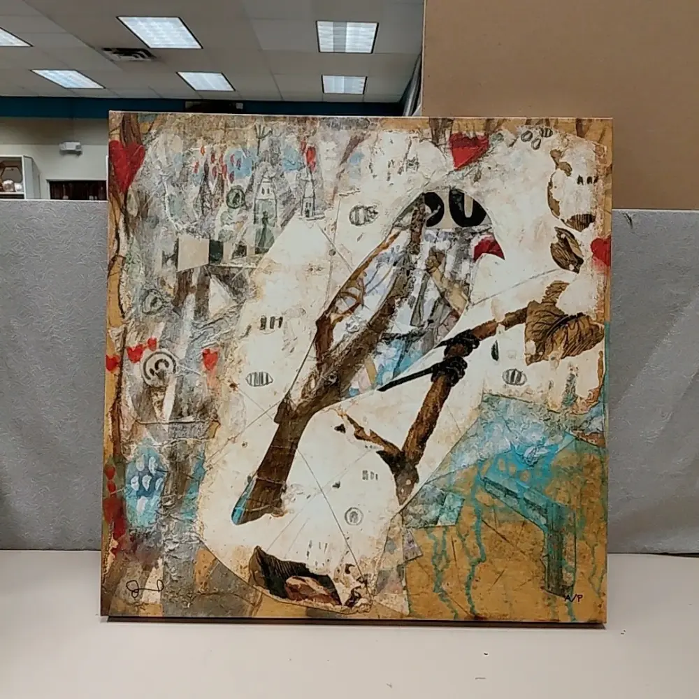 ABSTRACT BIRD Office Wall