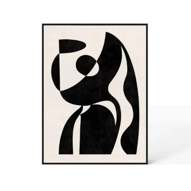 Abstract Wall Art - Design 37 Floating Frame