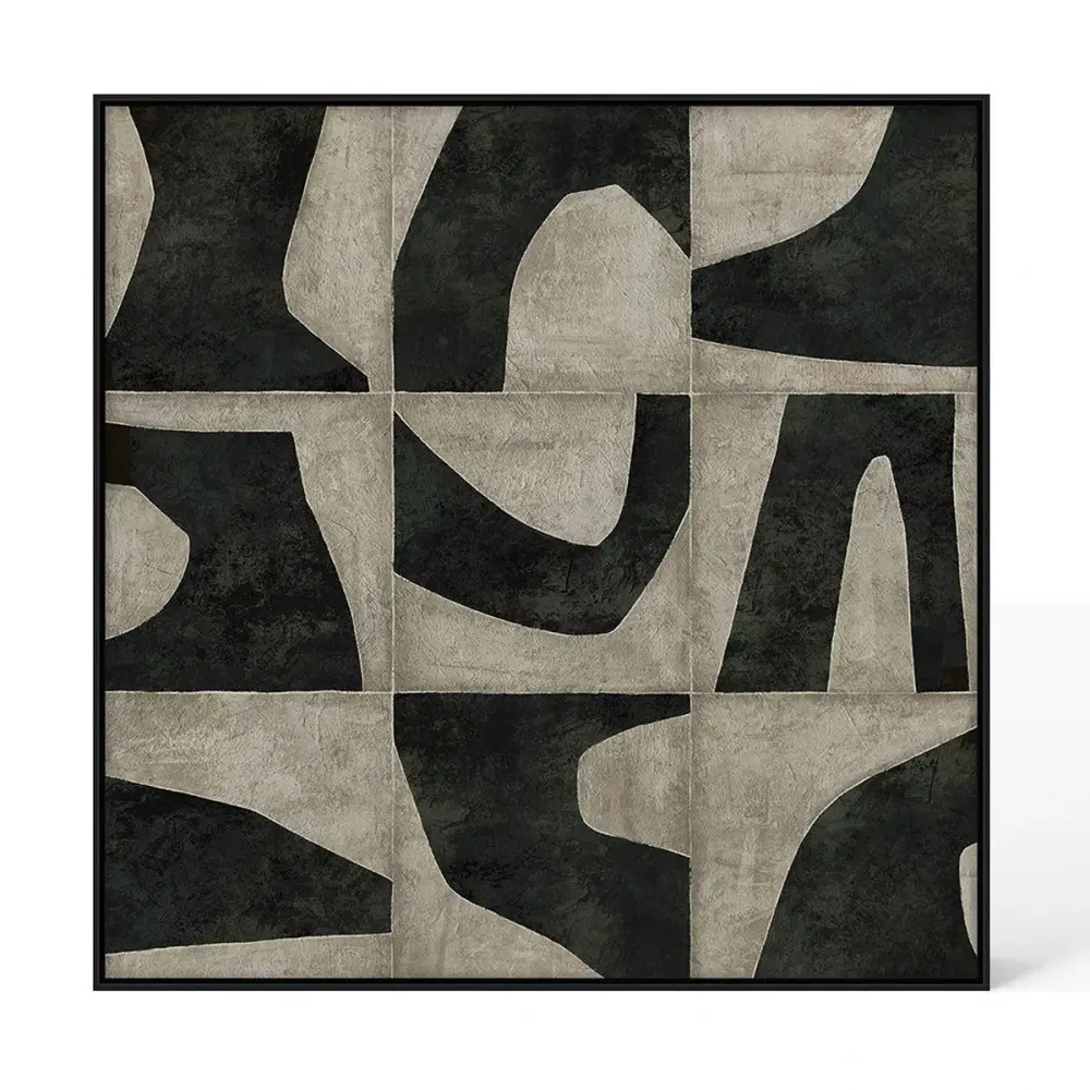 Abstract Wall Art - Design 88 Floating Frame