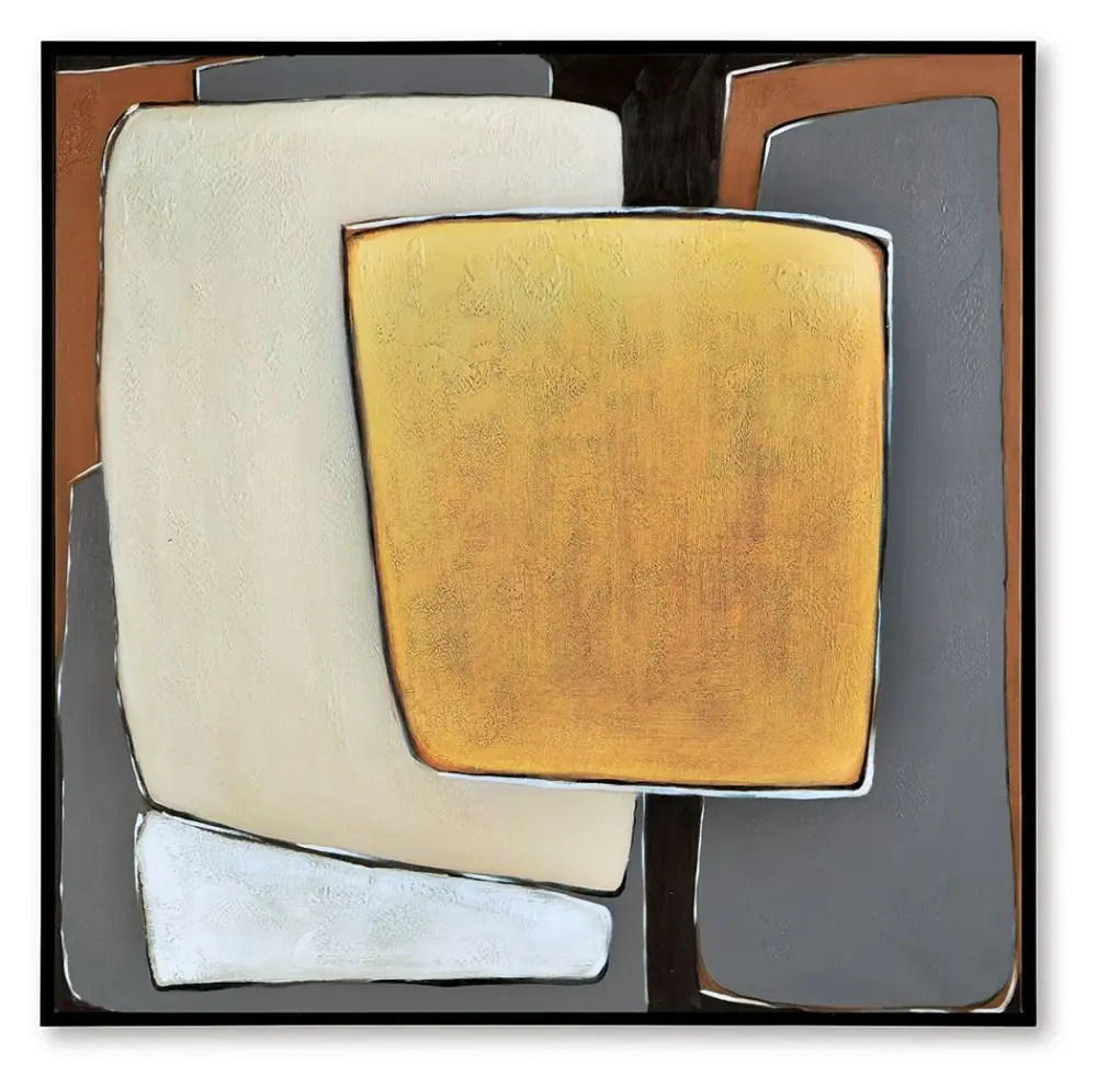 Actman - Wall Art - Cream / Chocolate / Gray