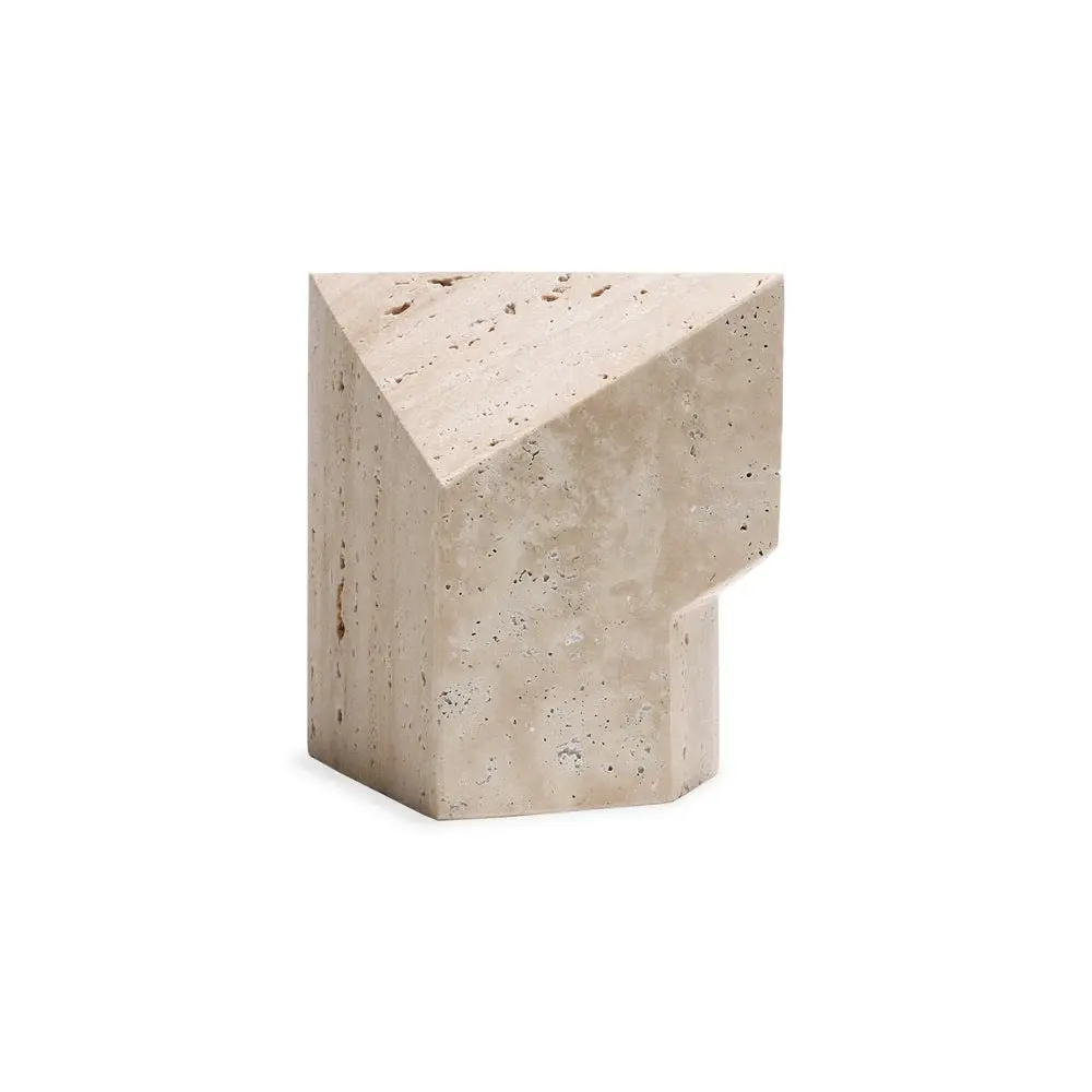 Arya Marble Sculpture - Ecru - Signed Artist