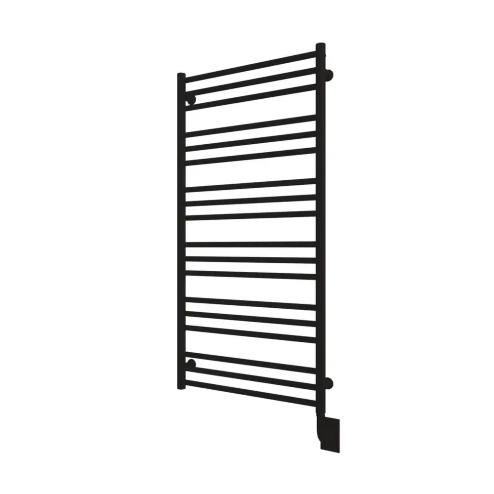 Chauffe-serviettes hydronique Sorano 23,5" x 47,5" - Noir mat