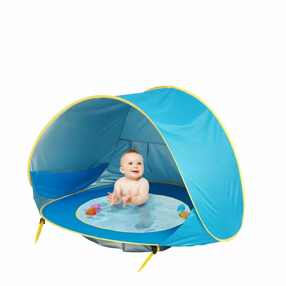 Baby Beach Tent Pool Pop Up Sun Shelter UV Protection Play Tent Toddlers
