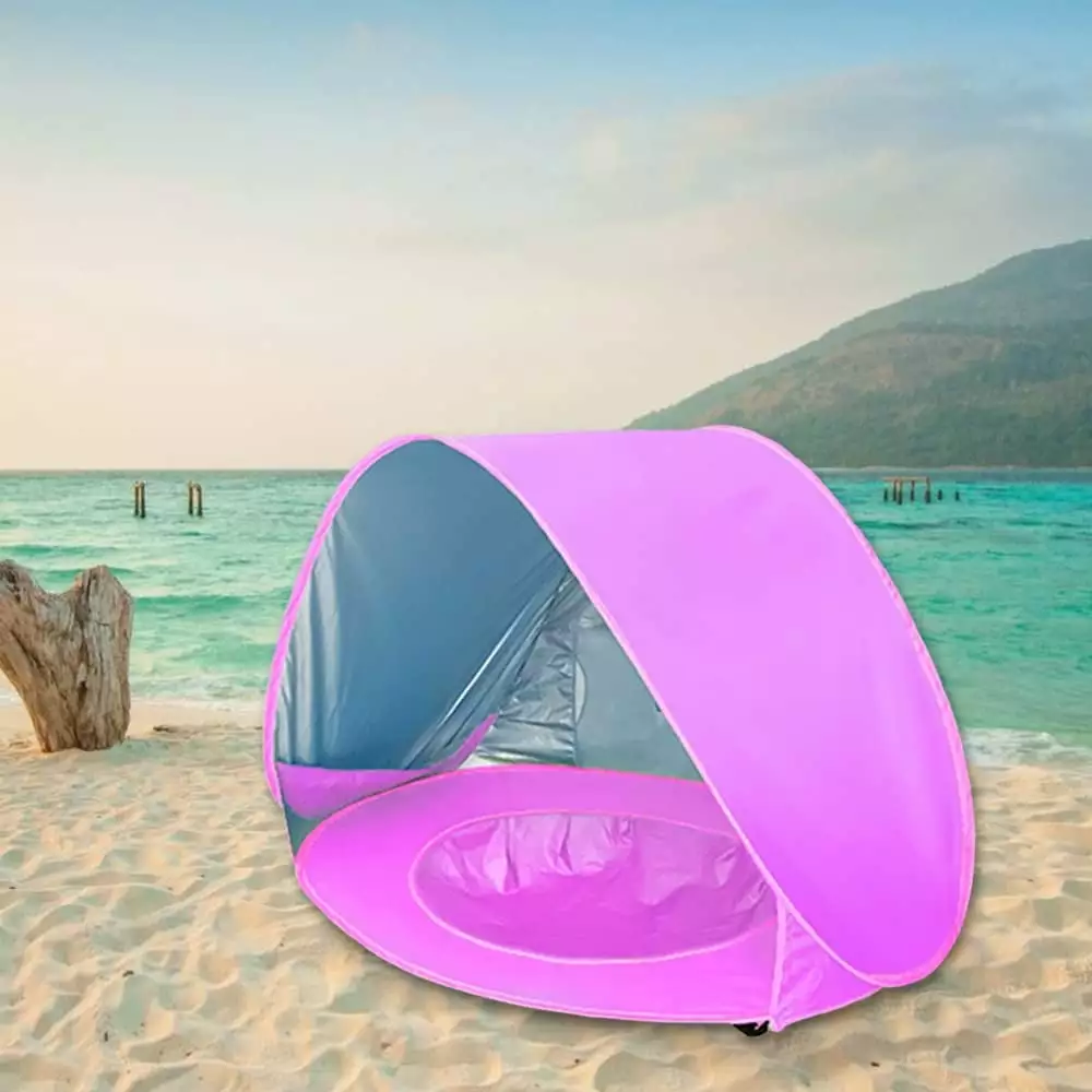 Up Baby Beach Tent Pool Portable Sun Shelter Tent UV Protection Toddler Aged 3-72 Months