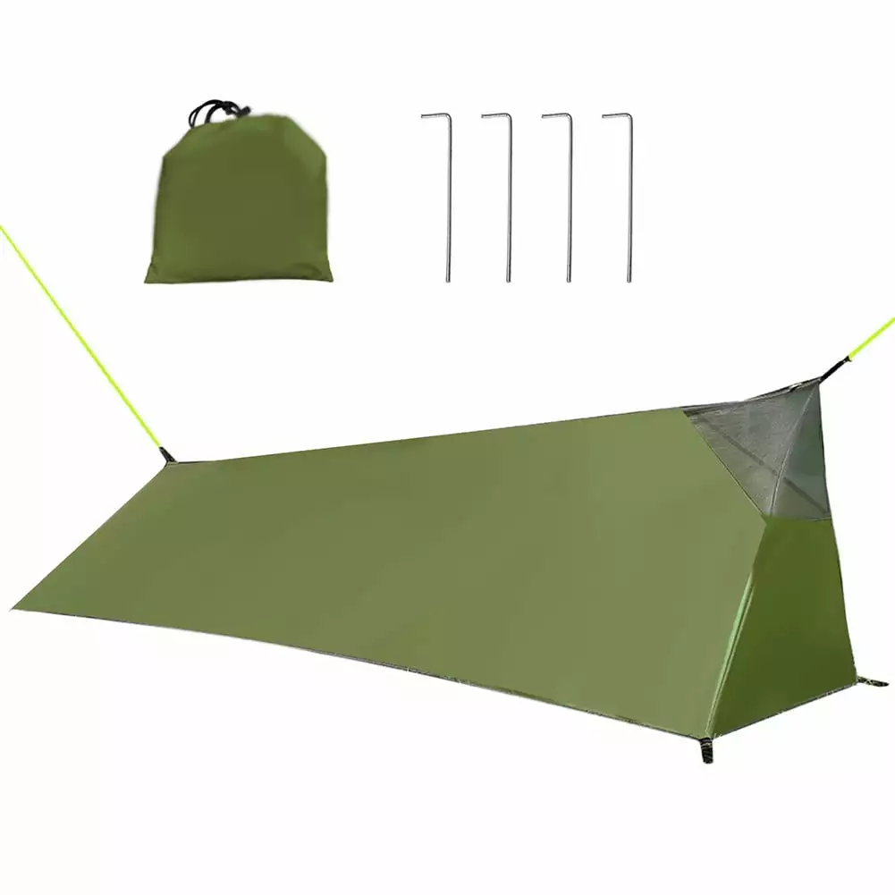 Ana Ultralight Single Person Camping Tent Mesh Inner Vents Summer Use Deep