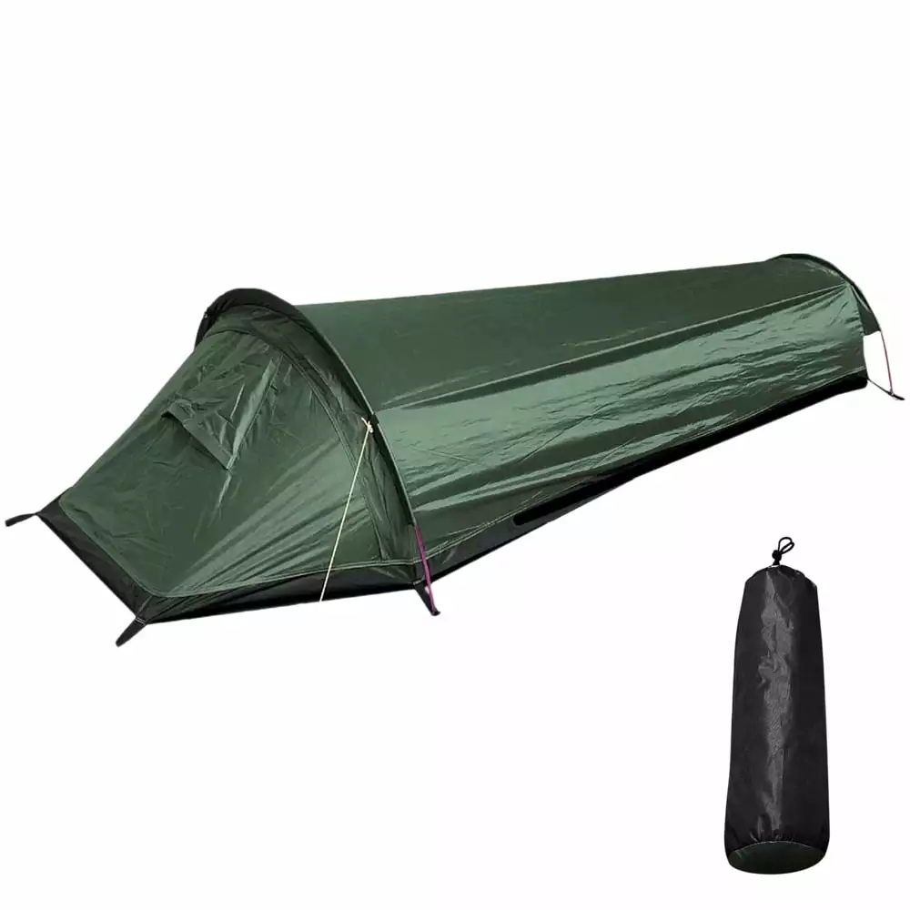 Andoer 1 Person Backpacking Tent Lightweight Compact Outdoor Camping
