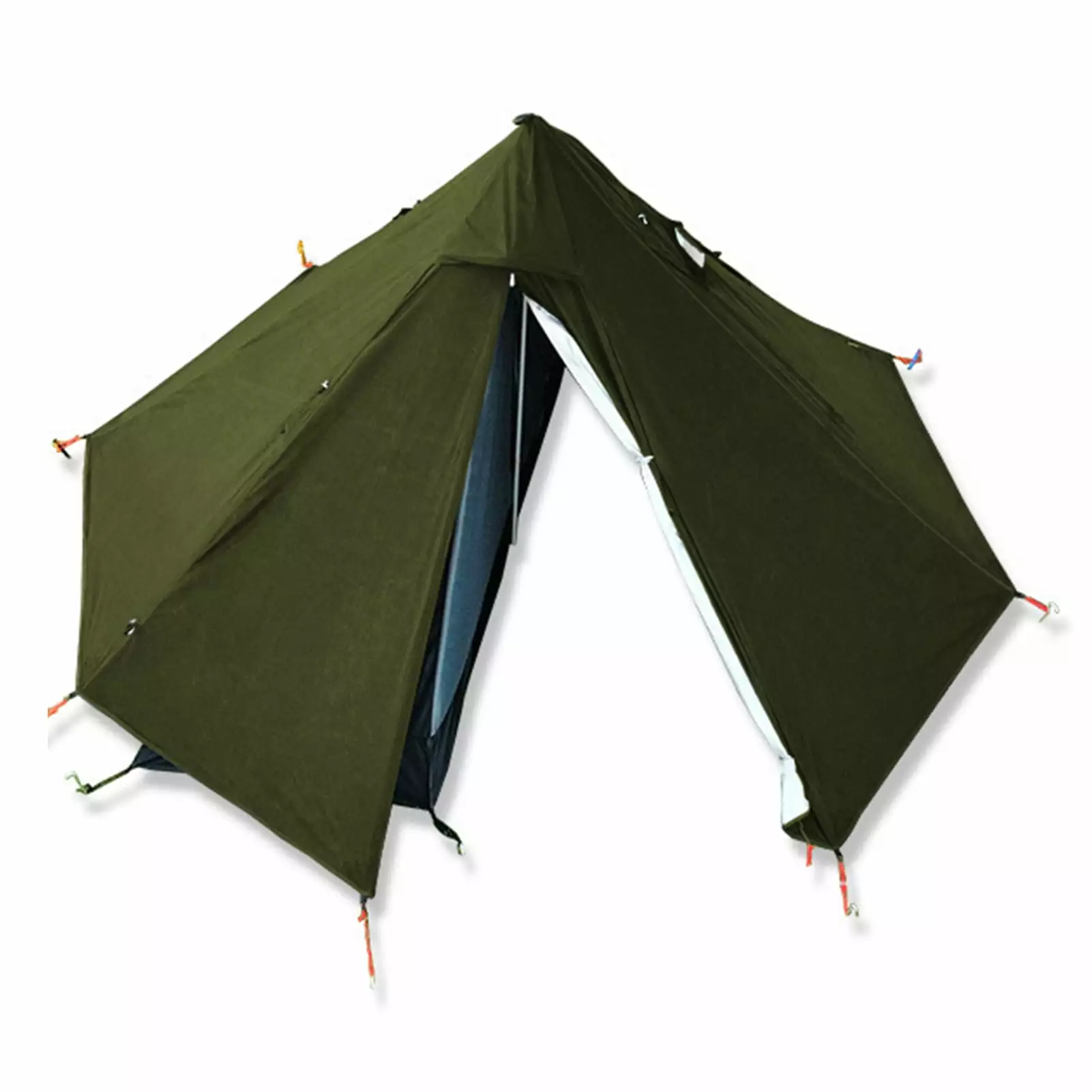 Outdoor Single-Person Pyramid Camping Teepee Tent Hiking and Camping Adventures