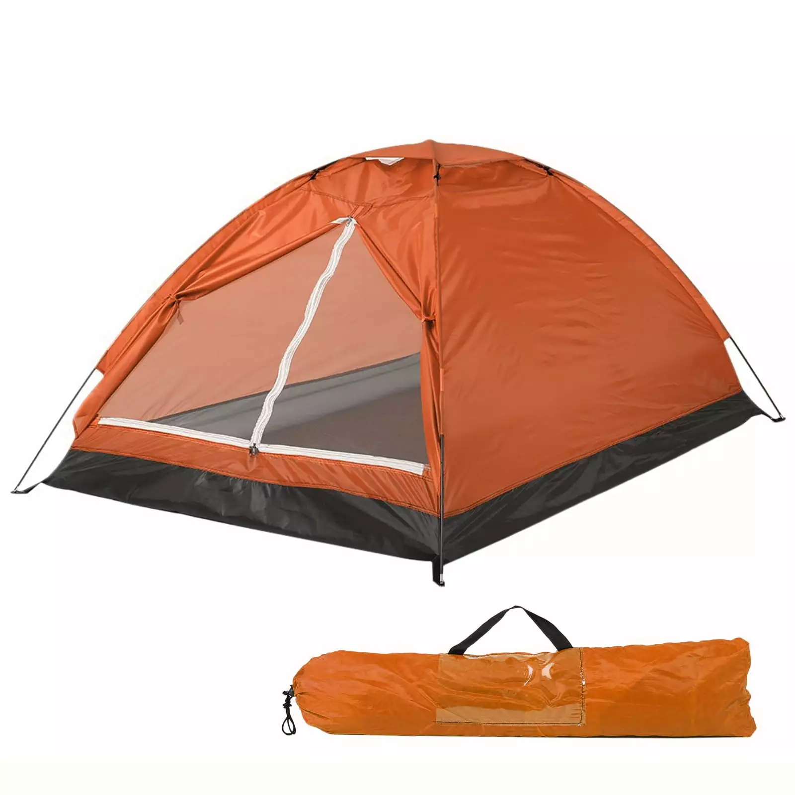 2 Person Camping Tent Easy Set-Up Lightweight Garden and Hiking