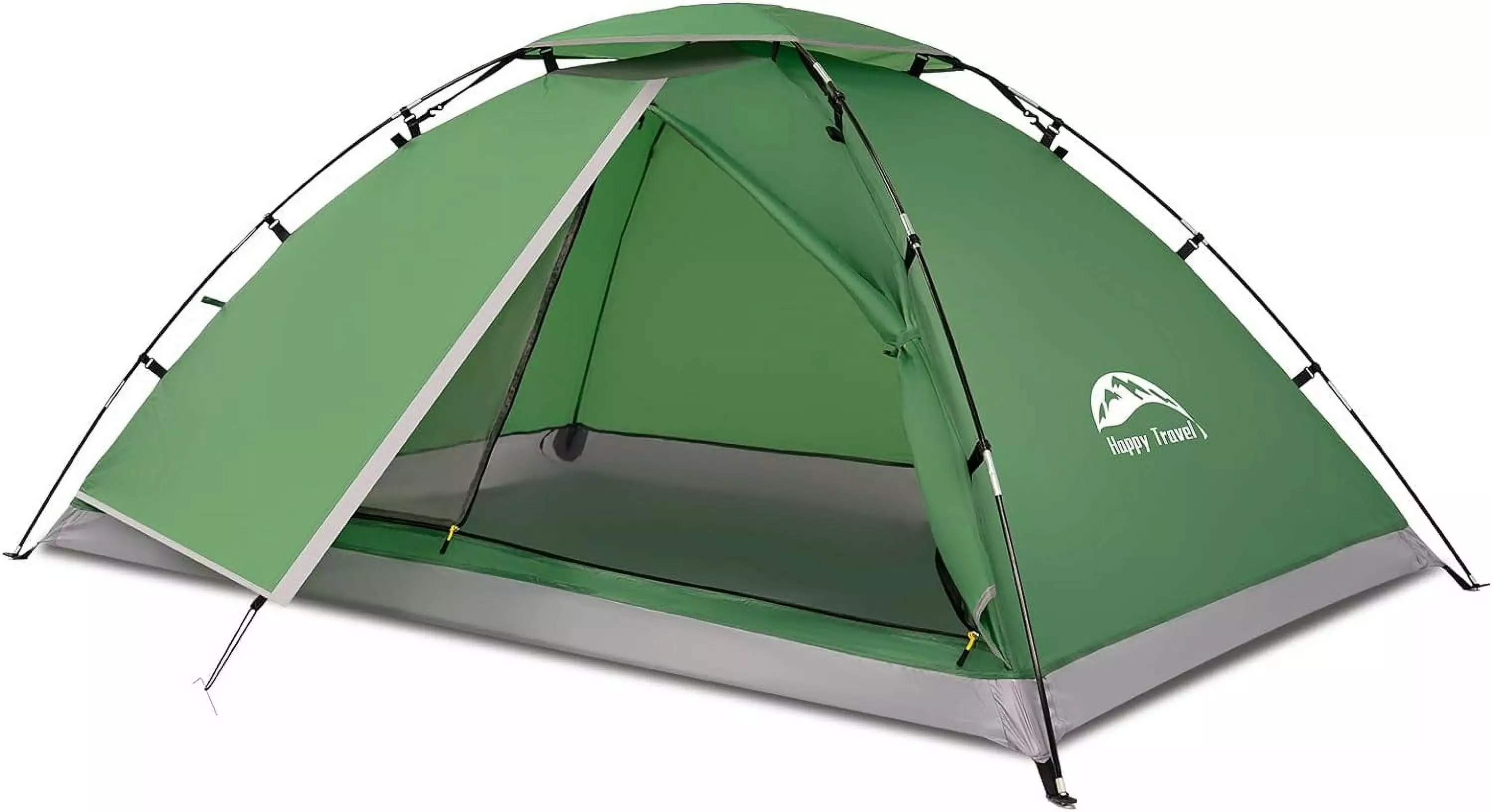 1-2 Person Lightweight Waterproof Backpacking Tent - Easy Clip Setup Camping Tent Adults and Kids Rain Fly
