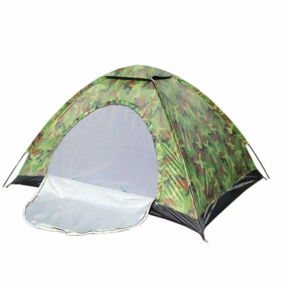 Single 2 Person Ultralight Portable Camping Garden Tent Anti-UV Coating