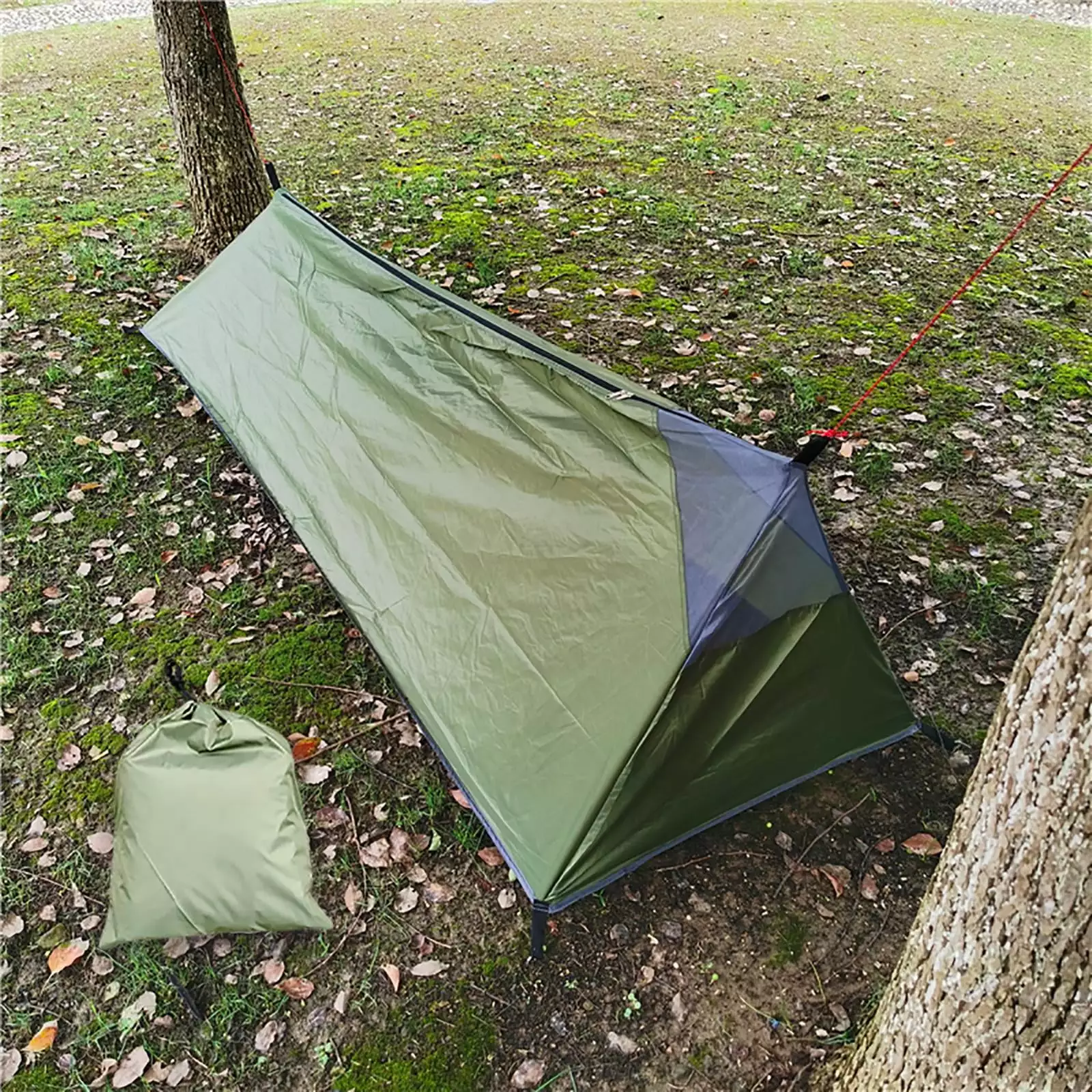 Waterproof 1 Person Ultralight Camping Tent Survival and Hiking
