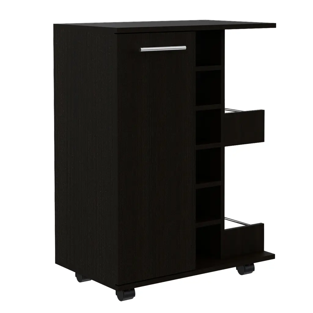 Tennessee Bar Cabinet Six Cubbies Liquor Storage fm furniture