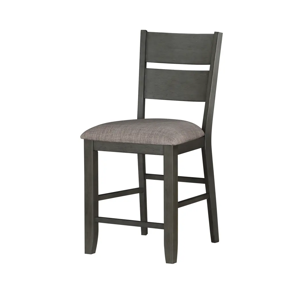 Transitional Timberen Counter Height Chairs Set 2 Upholstered Dining Room kanepe