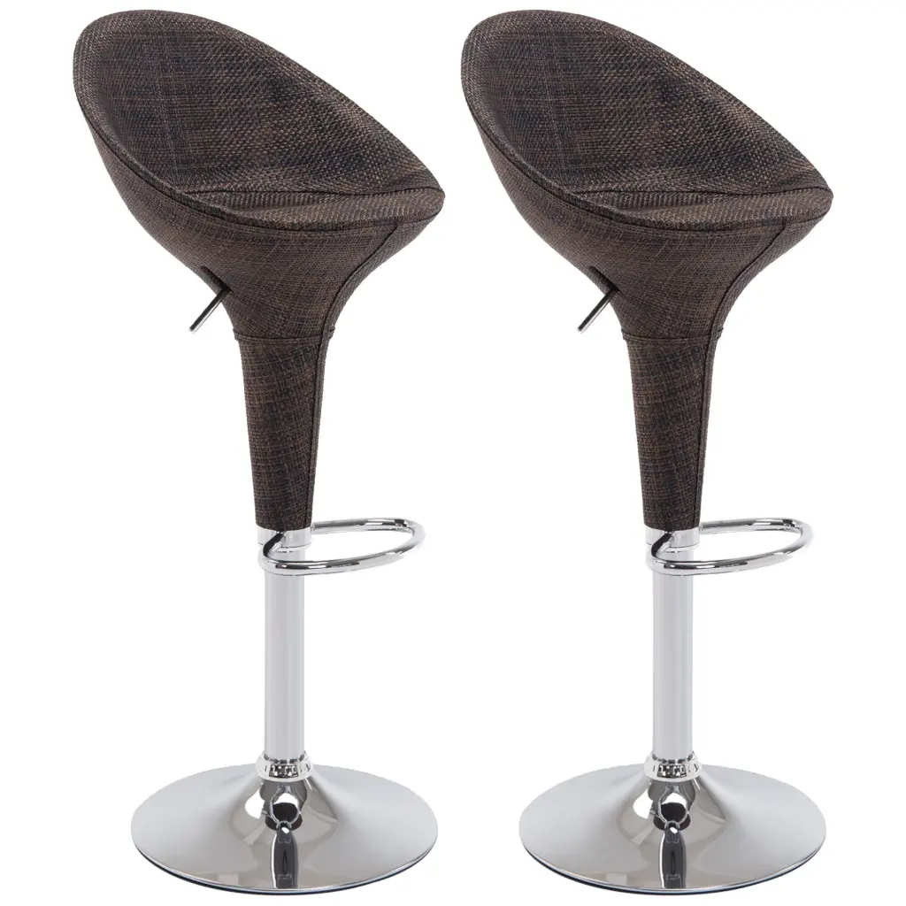 Homcom Customizable Rattan Bar Stools Set 2 Bar Height Stools aosom business
