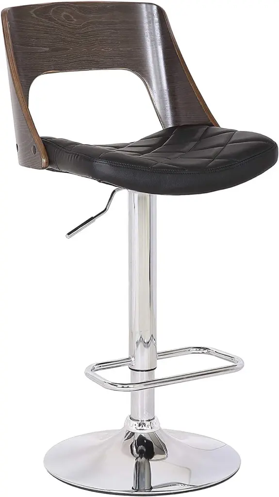 Vintage Hydraulic Lift Customizable Swivel Barstool 24 or 32 Inch Curved Line kanepe
