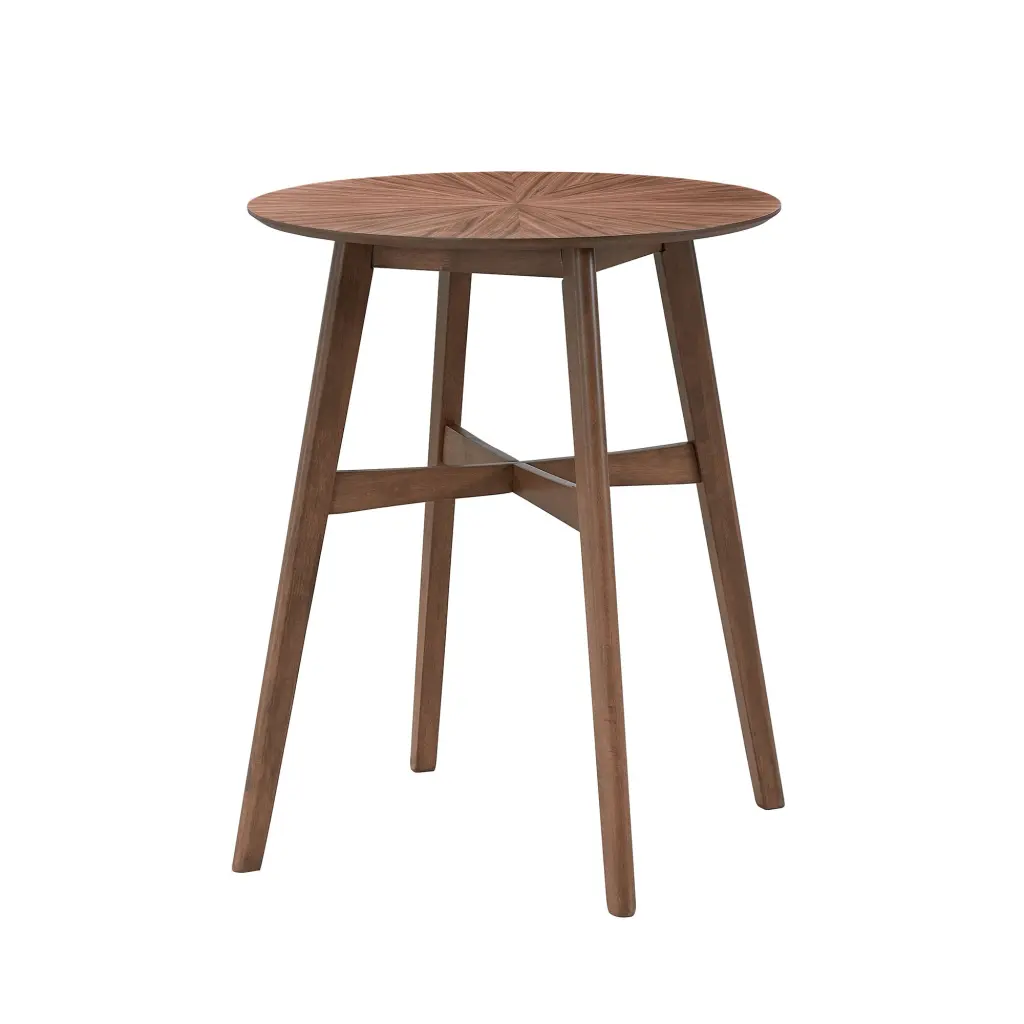 31.5 Inch Oversize Round Bar Table High Top Kitchen and Dining justone