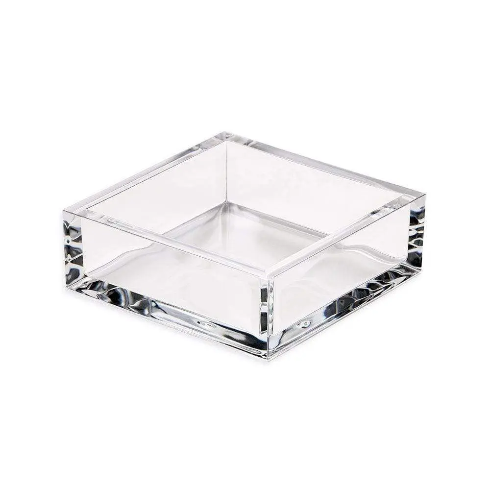 Acrylic Cocktail Napkin Holder Crystal Clear