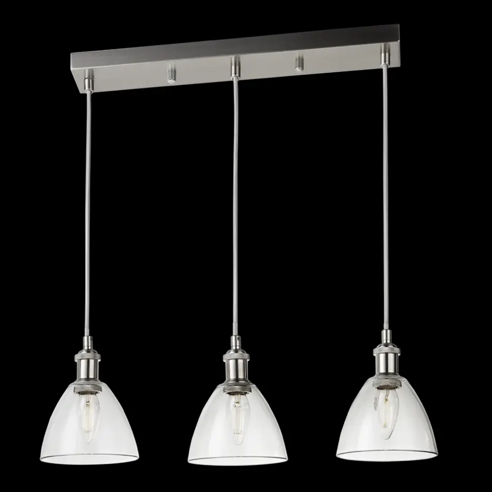 Newport 3 Buoyant Glass Dining Bar Pendants