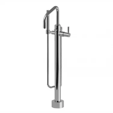 Water Absorbent Floor-mounted bath faucet hand shower