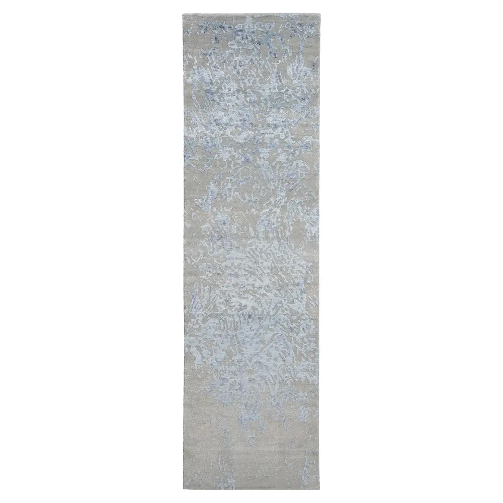 Sapphire Essentials Modern Bamboo Silk Wool Blend Rug