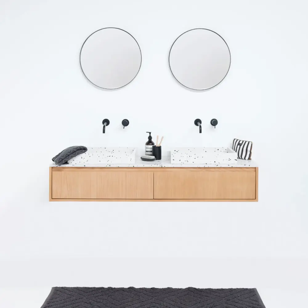 Bathroom set Ann card - Terrazzo