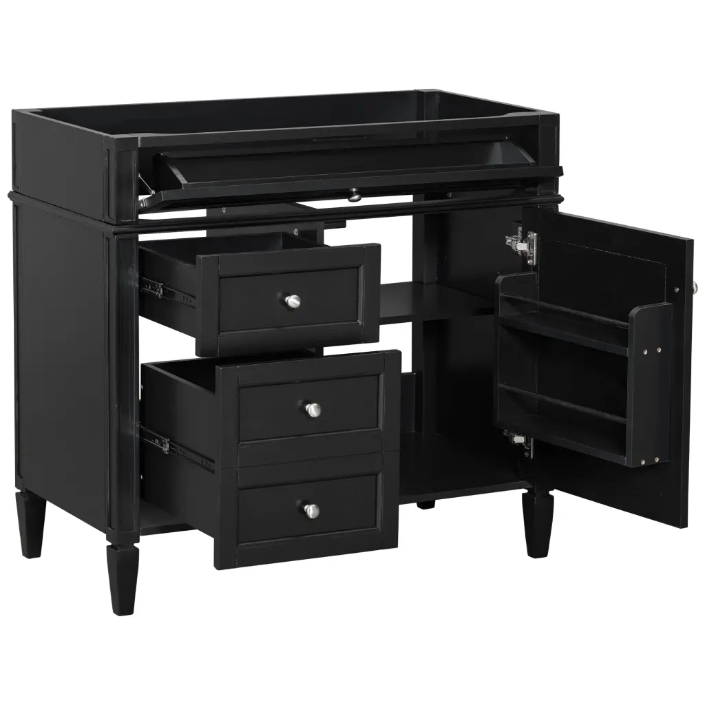 36 Inch Bathroom Vanity Without Top Sink Modern Bathroom Storage Cabinet mrs