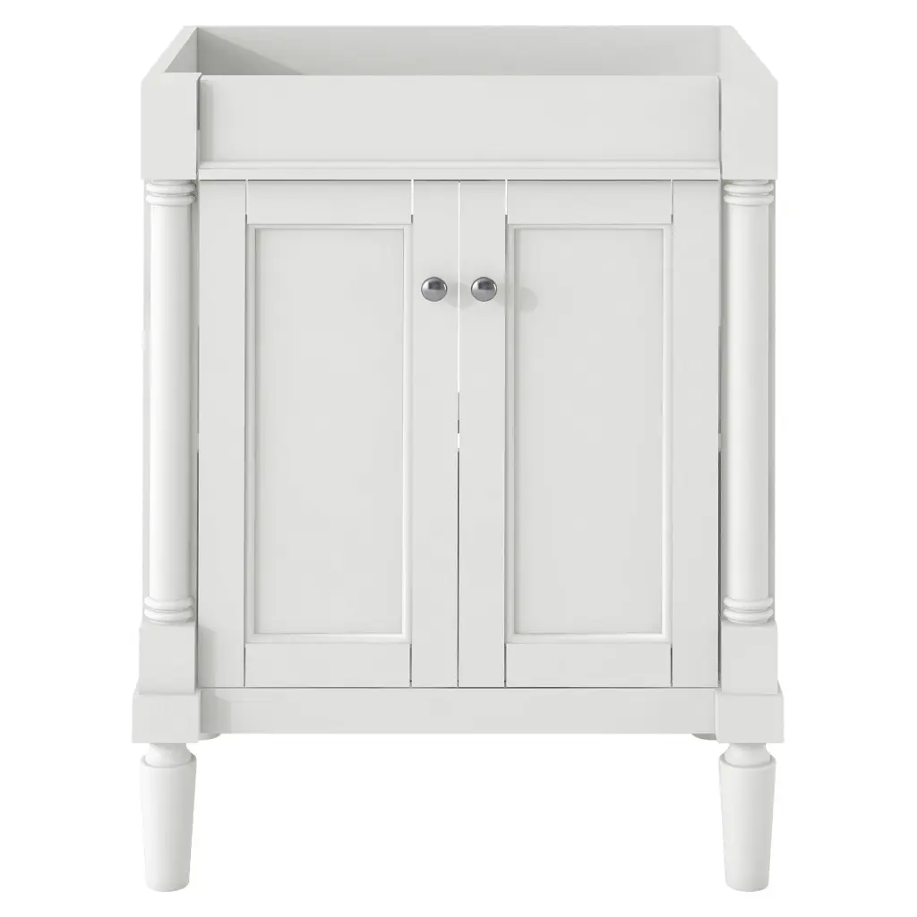 24" Bathroom Vanity Without Sink 2 Tier Modern Bathroom Storage Cabinet rnb