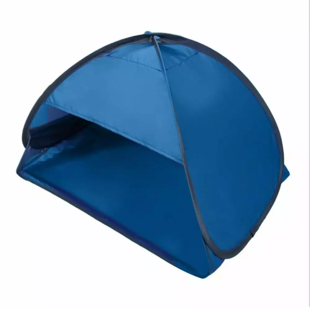 Beach Headrest Sunshade Tent UV Protection Automatic Opened Adults Kids L