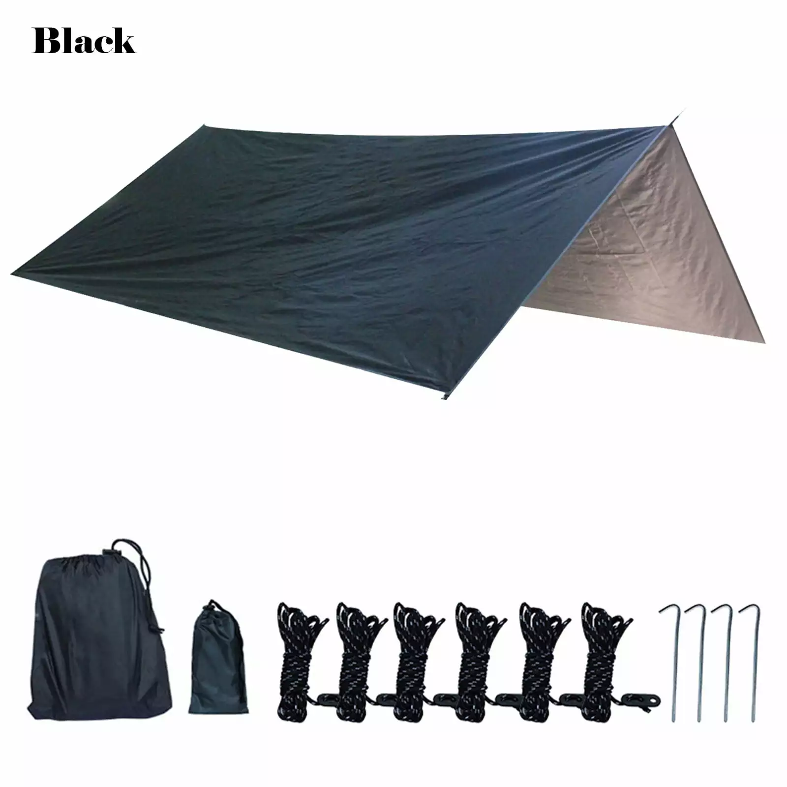 Blateno Clearance Outdoor Lightweight Dampproof Sunshade Beach Awning Shade Tent Camping