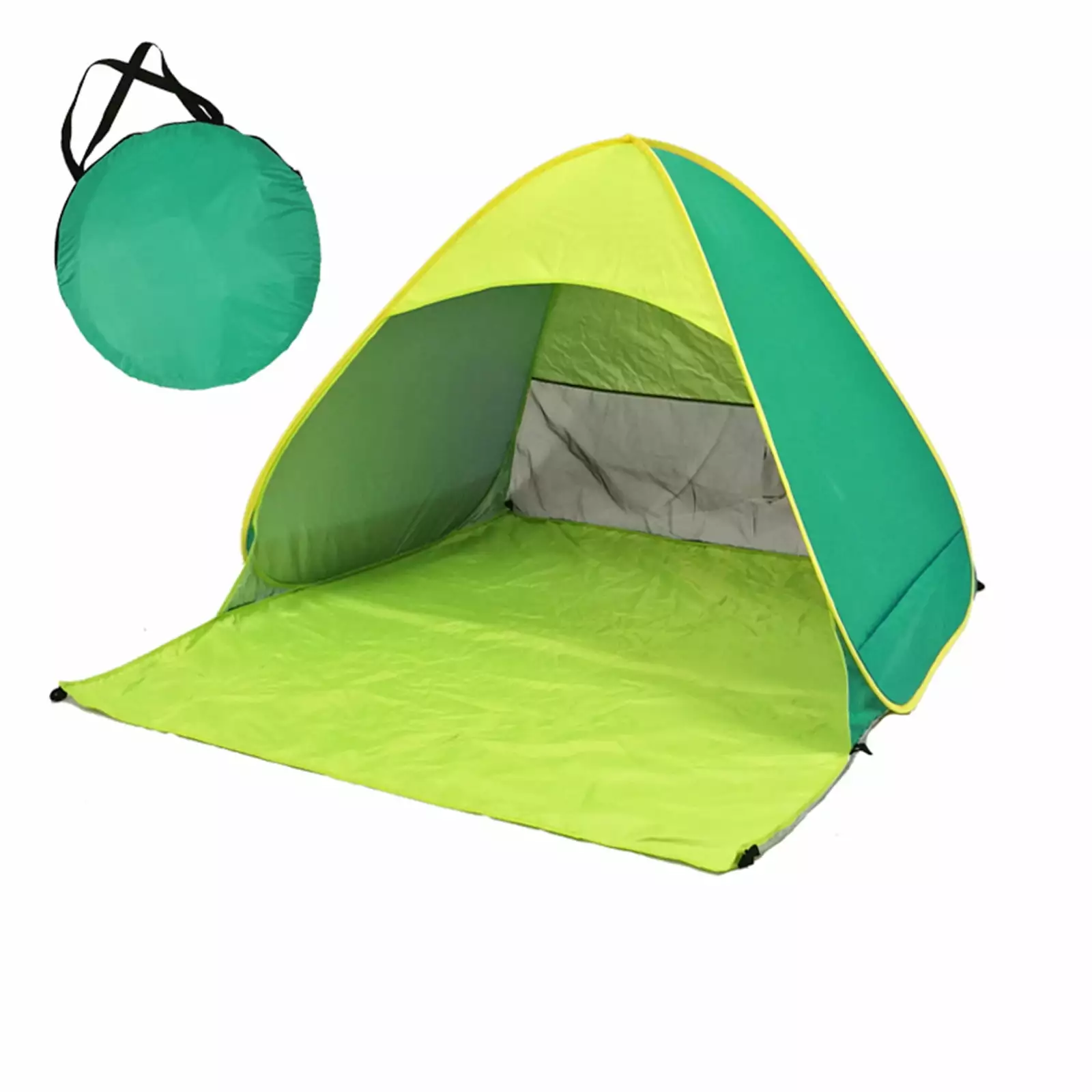 BTTGGLhn Automatic Quick-Opening Beach Shade Tent Sun Protection