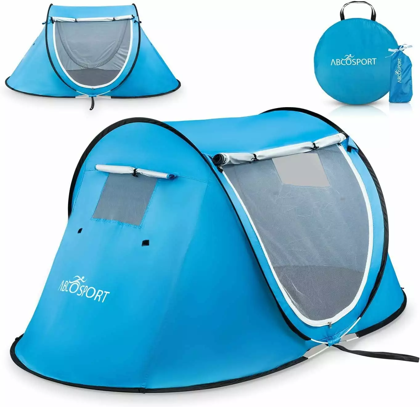 EcoSport 88.6 x 47.2 Pop-up Tent Automatic Instant Portable Cabana Beach Camping Shade Tent