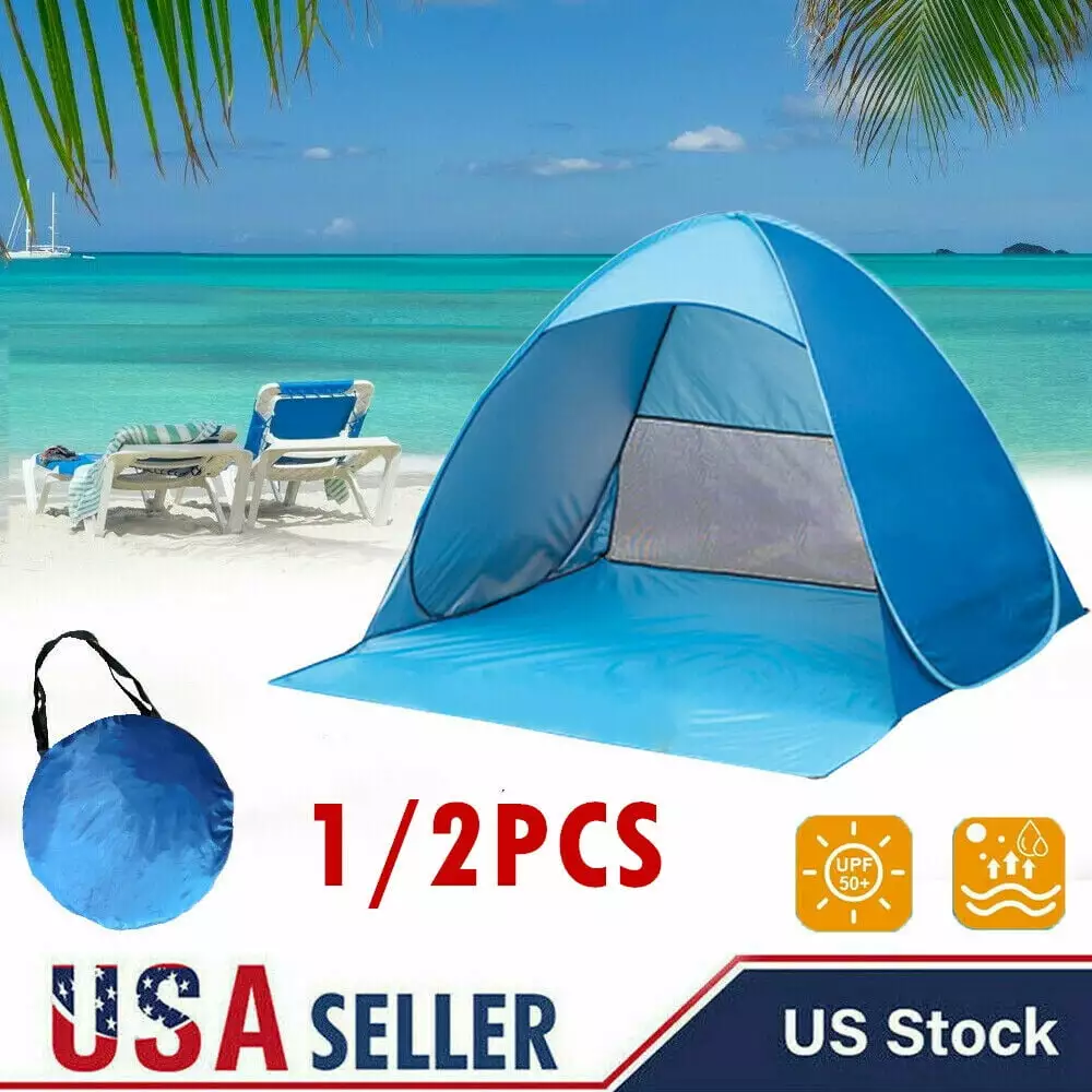 Goorabbit UPF 50+ Easy Pop Up Beach Tent Sun Shelter Automatic Portable Baby Canopy