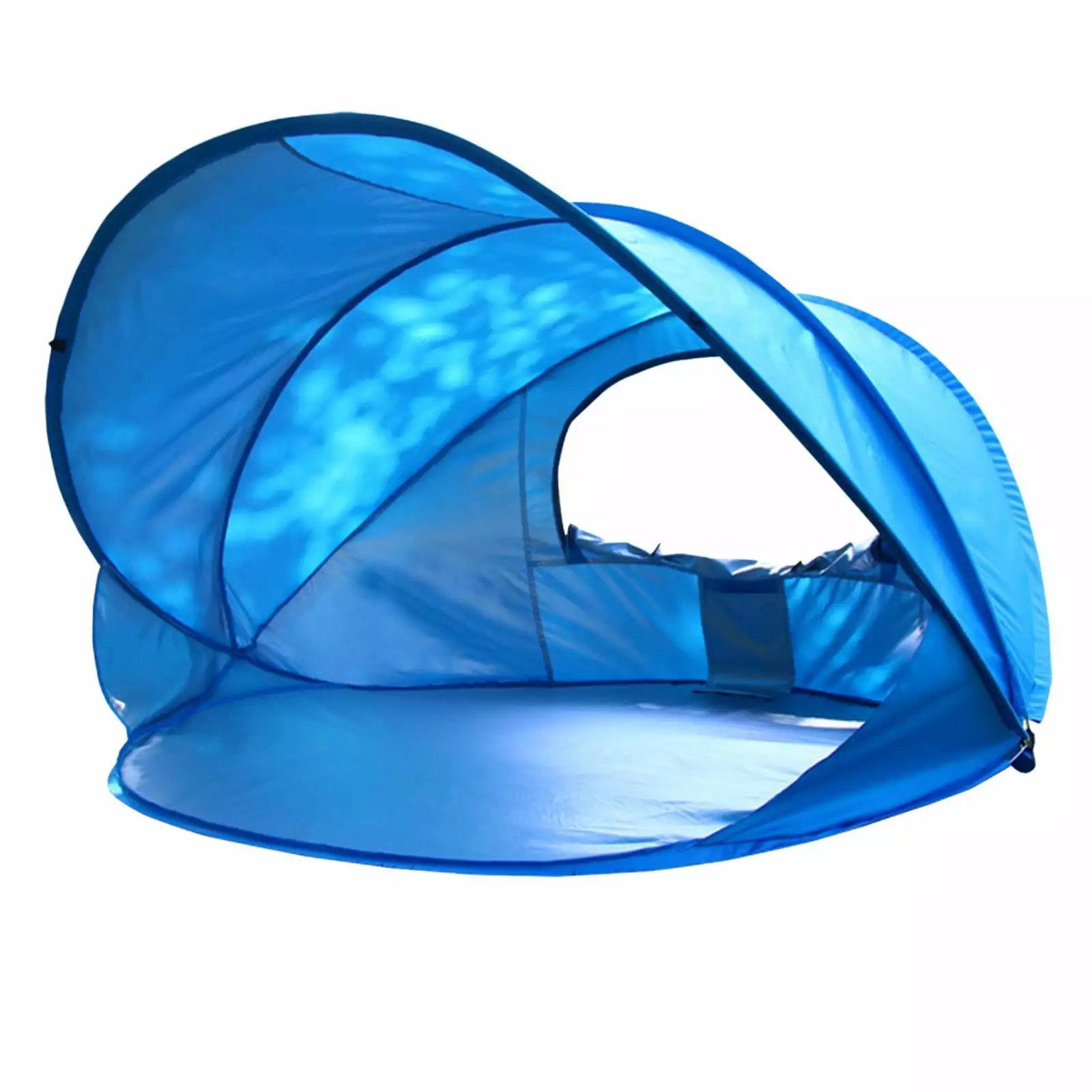 2 Person Beach Umbrella Tent Versatile Camping Tent Blue