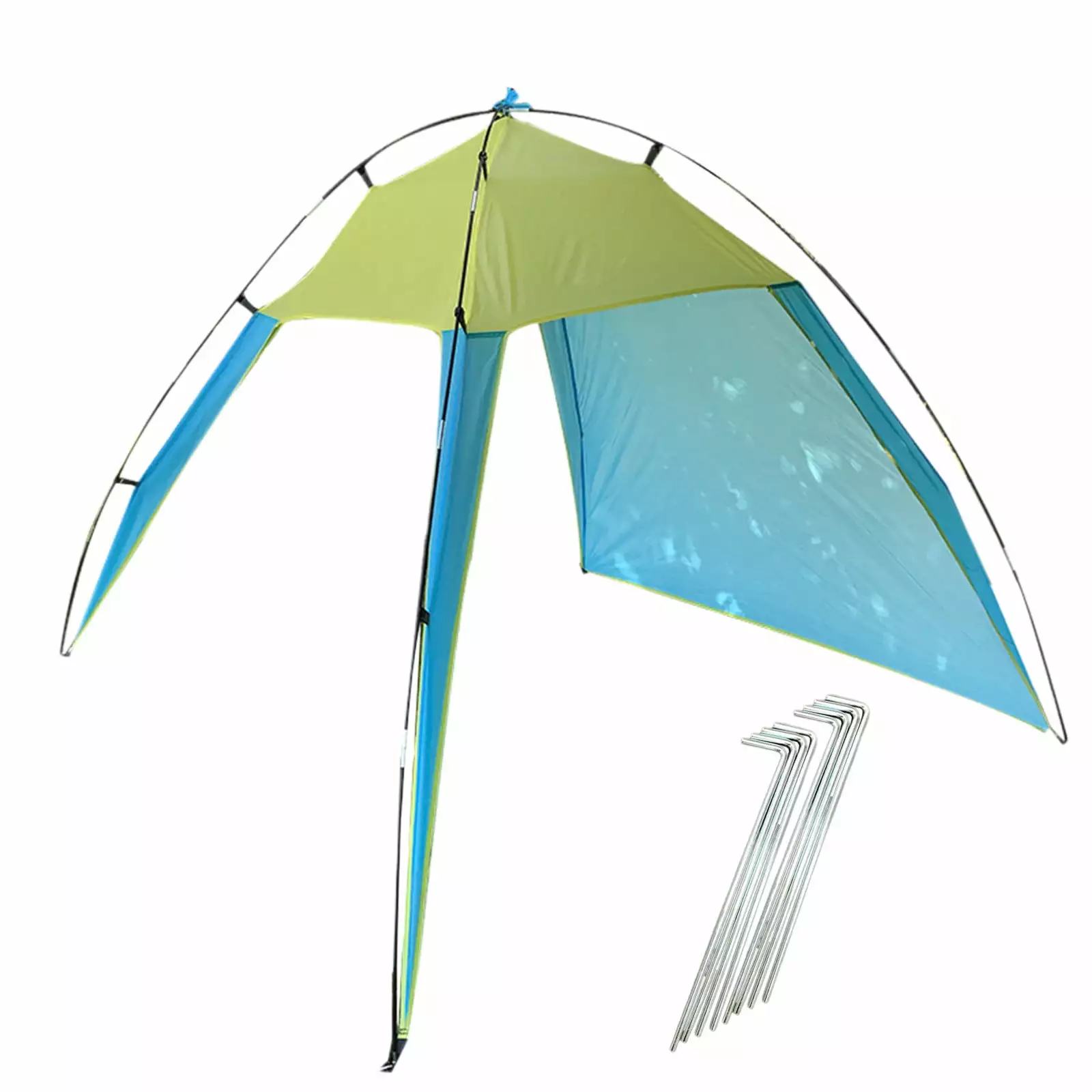 SLYNSHome 5-8 Person Quick Release Beach Tent Sun Protection Camping Picnics Outdoor